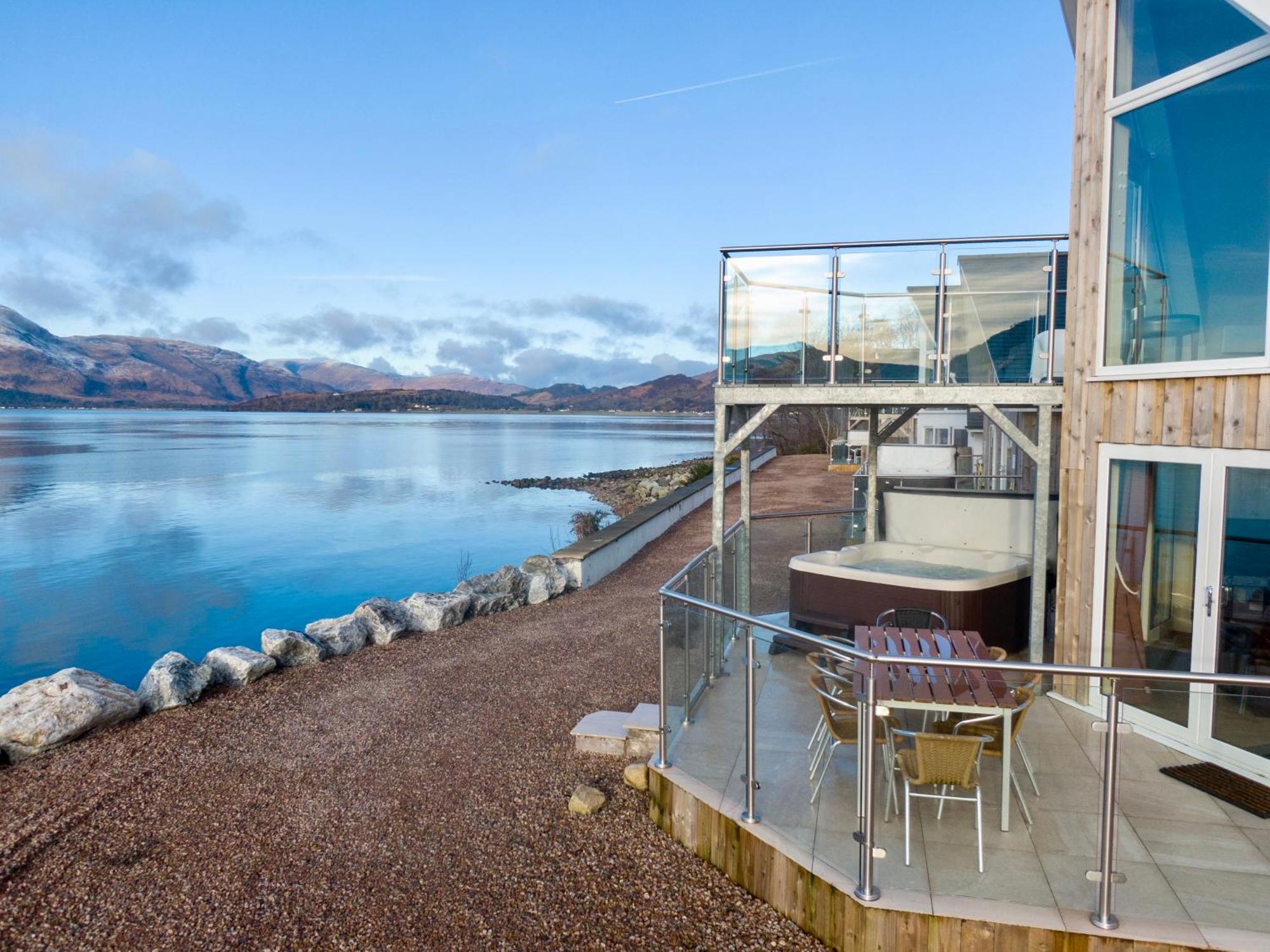 Beach Houses With Hot Tubs Glencoe Exterior foto