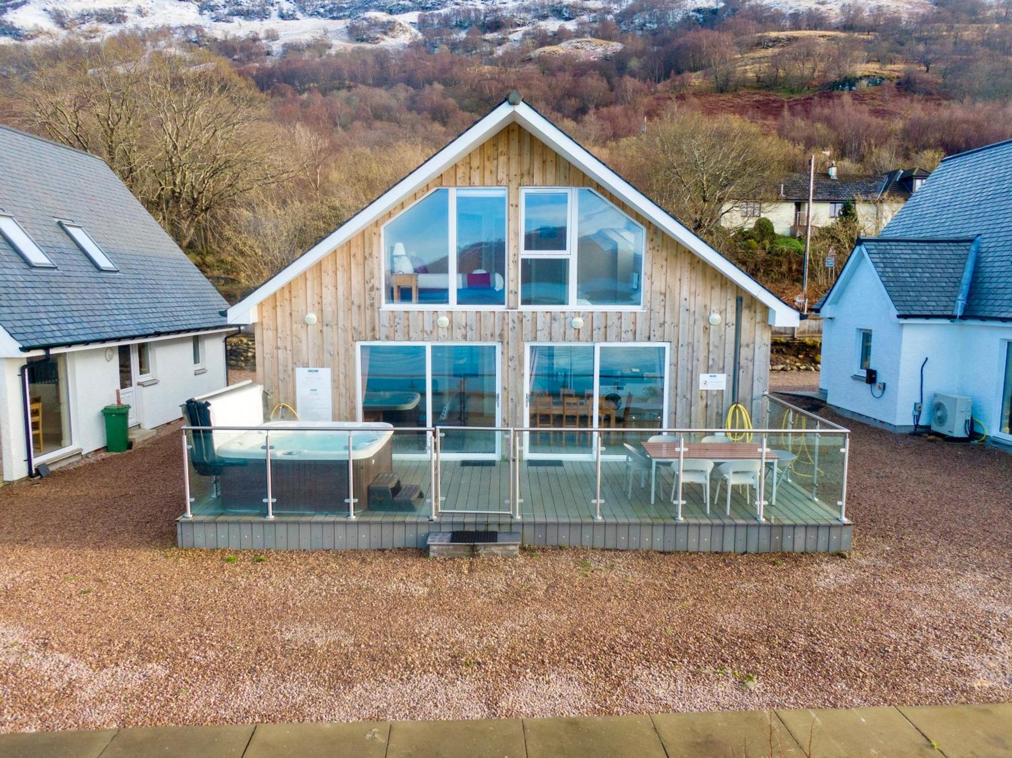 Beach Houses With Hot Tubs Glencoe Exterior foto