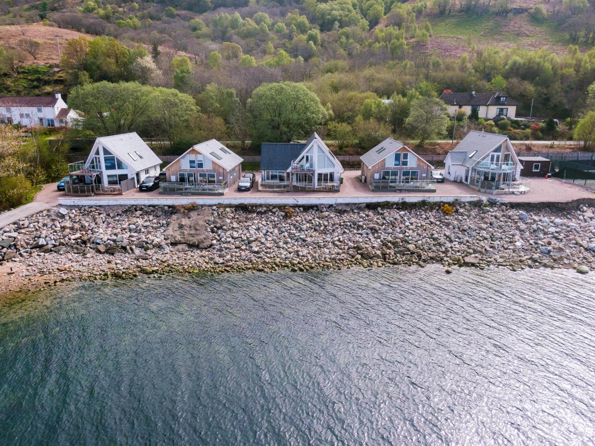 Beach Houses With Hot Tubs Glencoe Exterior foto